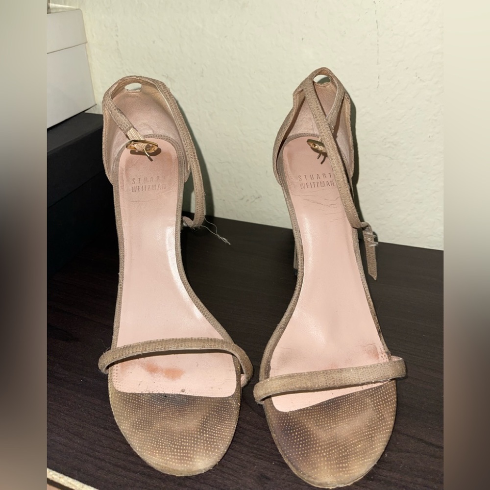 Stuart Weitzman Goosebump Nudist Sandal 8
